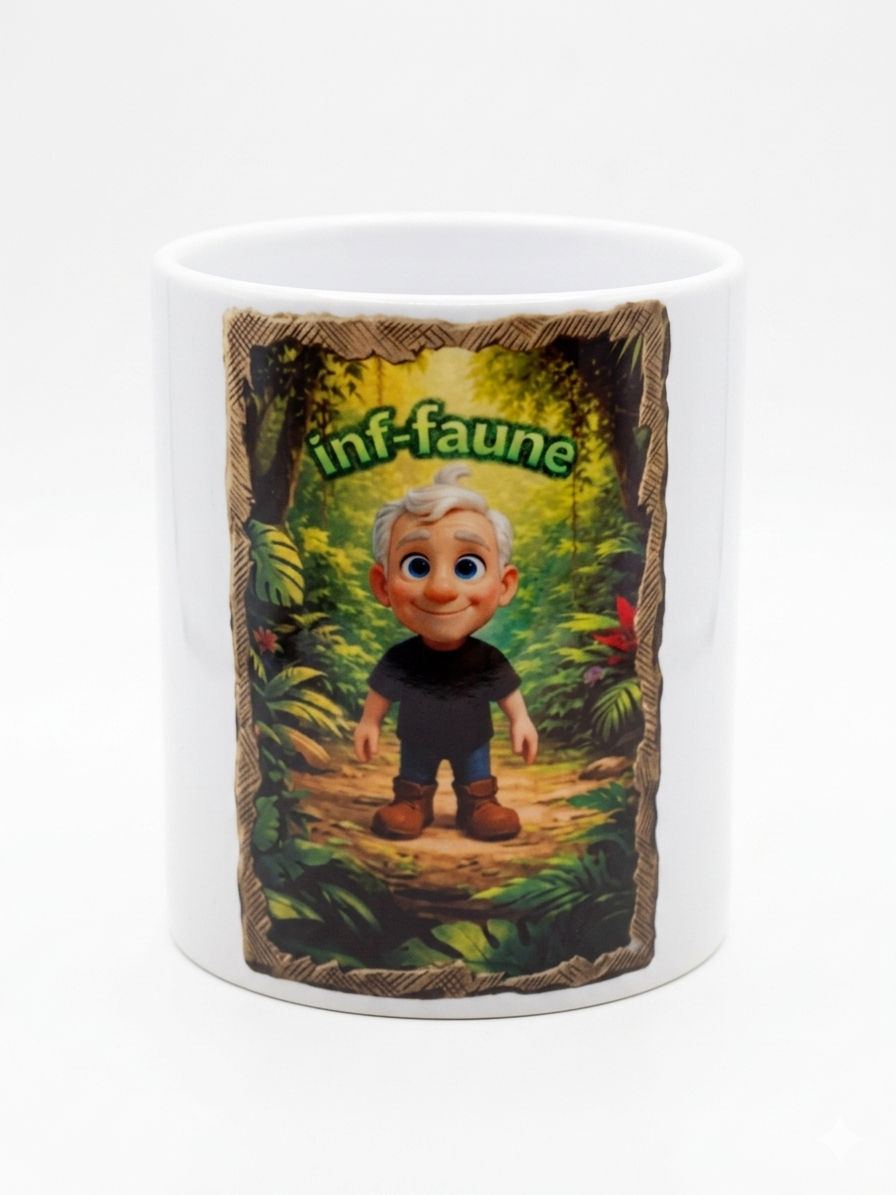 MUG INF'FAUNE "CARTOON PHILIPPE GILLET"