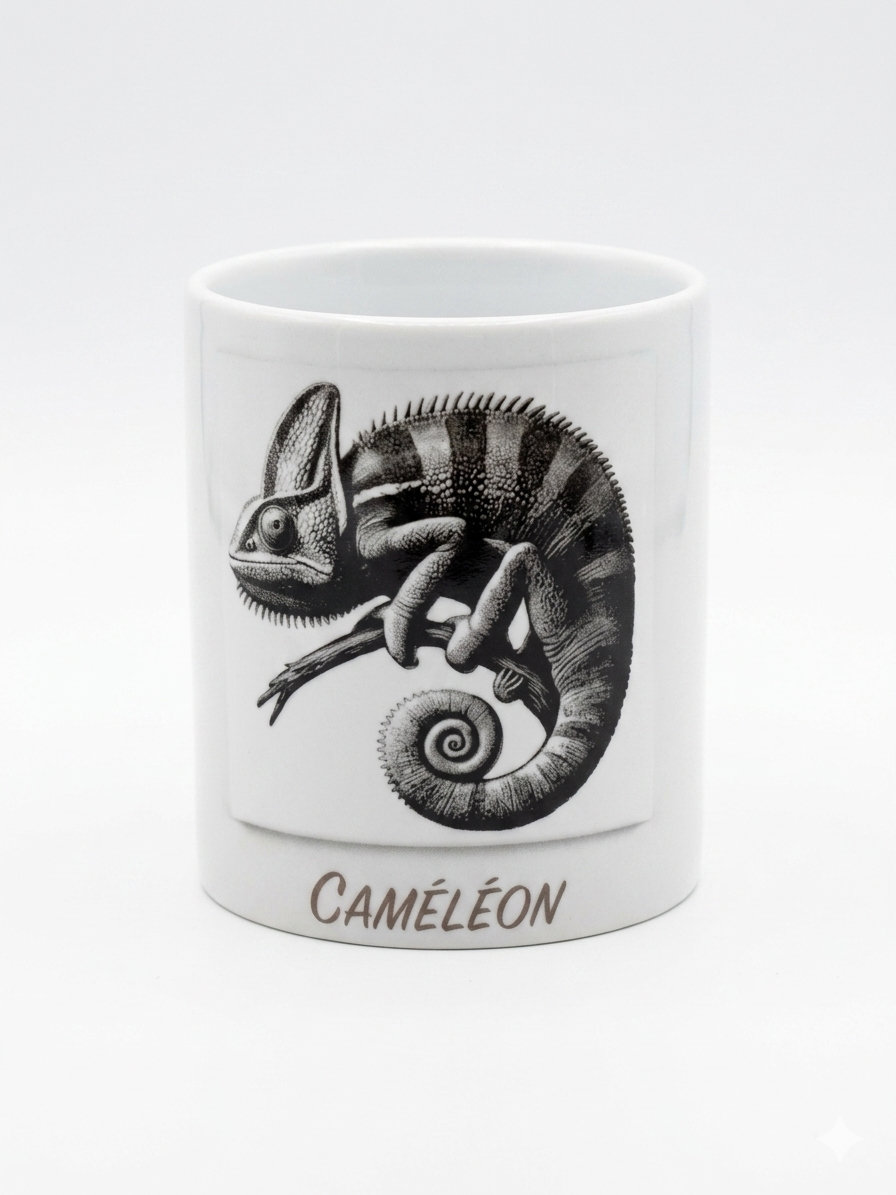 MUG INF'FAUNE "CAMELEON"