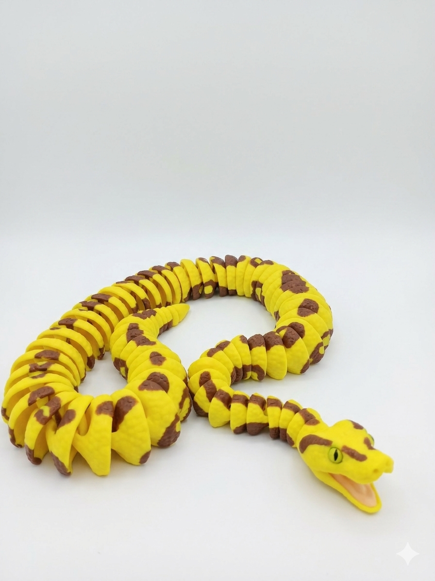 Python Royal Articulé en 3D