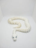 Python Blanc Articulé 3D