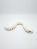Vipère Articulée Blanche 3D